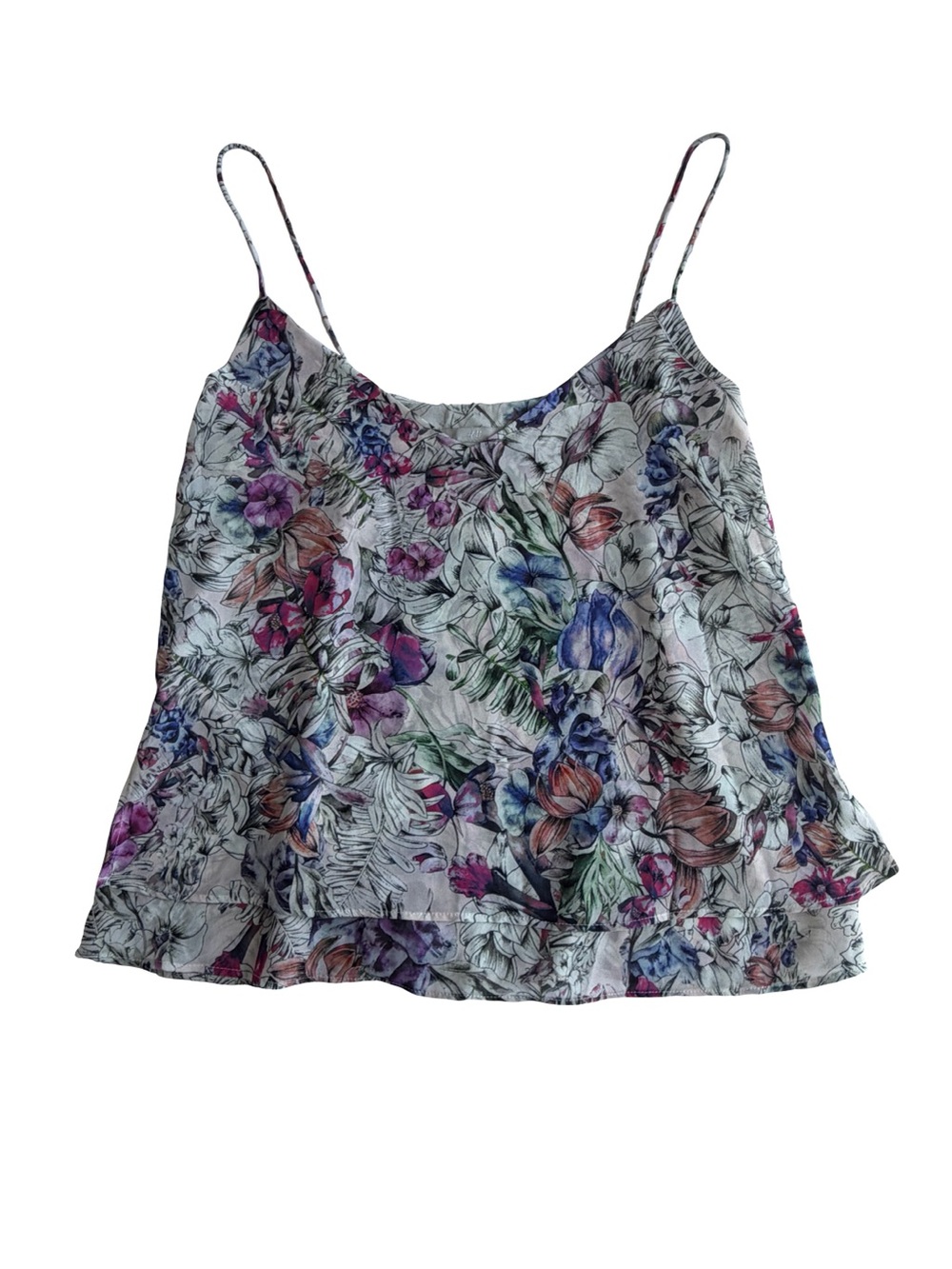 H&M Flowy Floral layered Camisole